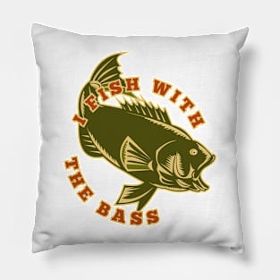 Fish With The Bass Pillow