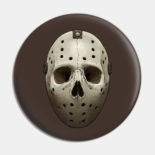 Deadly Mask Pin by Moutchy