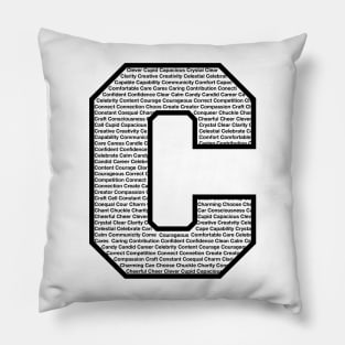 C Black Pillow