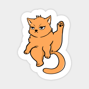 Orange Cat Magnet