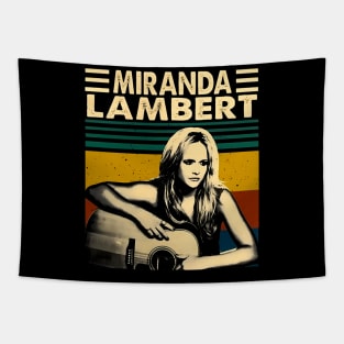 Black vintage lambert Tapestry