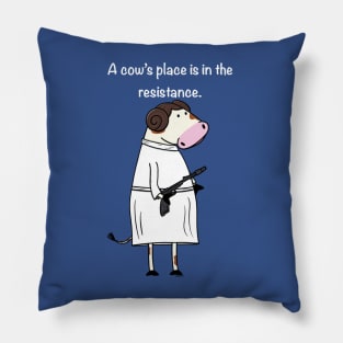 Leia Cow Pillow