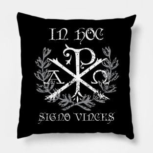 In Hoc Signo Vinces Pillow