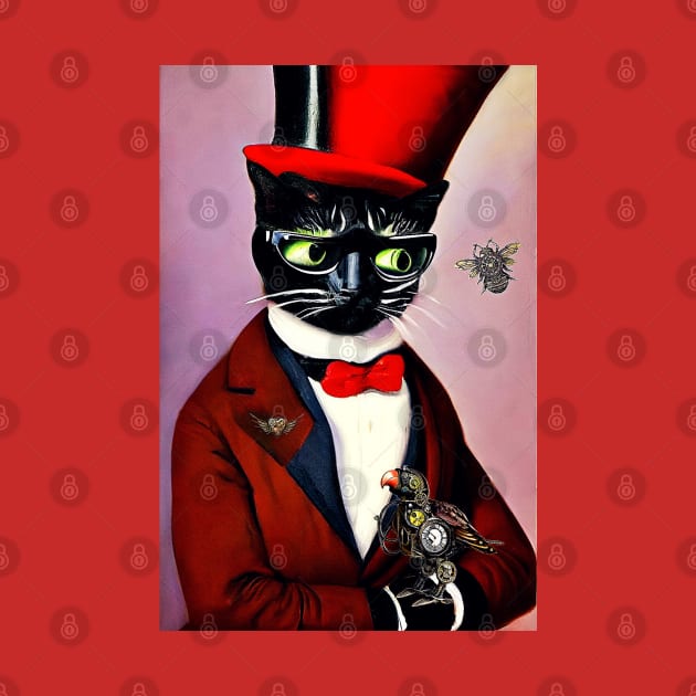 Bartholomew! The Steampunk Cat by Black Cat Alley