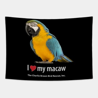 CB Macaw 3 Tapestry