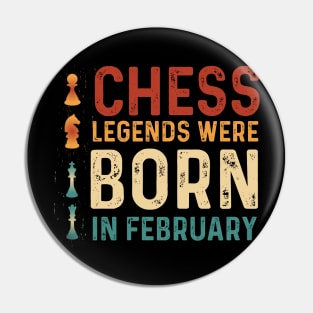 Cool Chess For Men Women Strategy Board Game Chess Lovers Pin