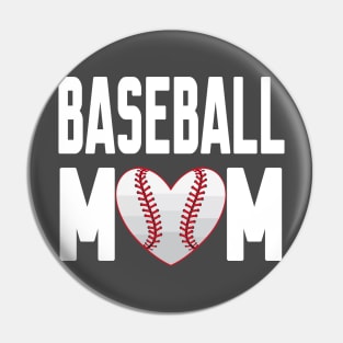 Baseball Mom Pin