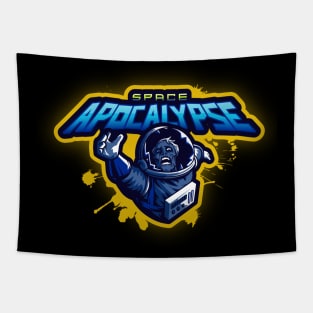 Deep Space Apocalypse / Zombie Astronaut / Horror Galaxy Story Tapestry