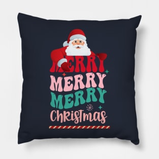 Merry Merry Merry Christmas | Christmas Pillow