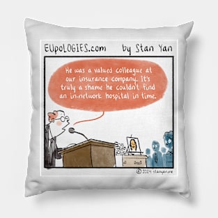 EUpoLOGIES: Out of Network Pillow