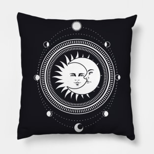 Sun and Moon Pillow