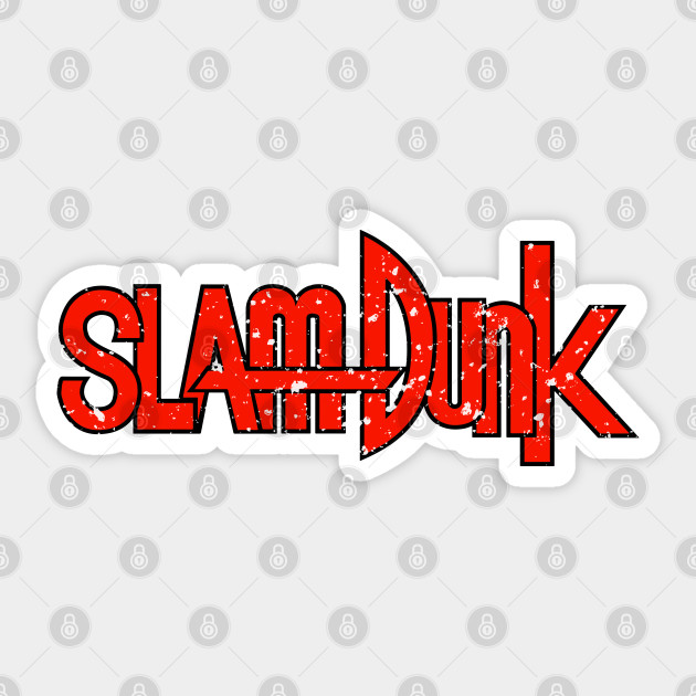 Get Wallpaper Slam Dunk Anime Manga Vintage Logo Slam Dunk Sticker Teepublic Desktop Wallpaper
