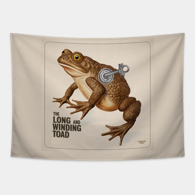 The long and winding Toad Tapestry by Dizgraceland