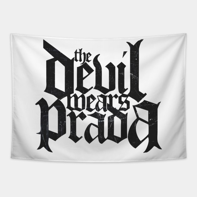 Vintage The Devil Wears Prada Tapestry by Never Ending Radical Dude