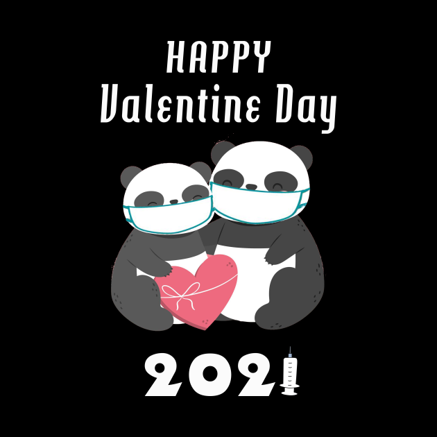 happy valentines day panda lover