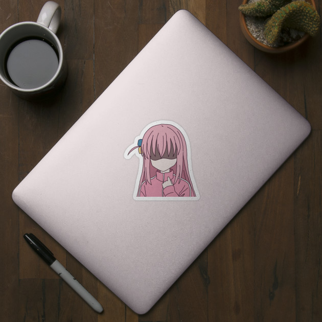 Bocchi meme sticker Fu bocchi the rock Bocchi anime gotou hitori sticker  Bocchi chan sticker Sticker for Sale by stickersofwaifu