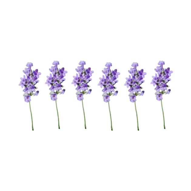 Lavender Sprig Design by Truely Memorable Gifts