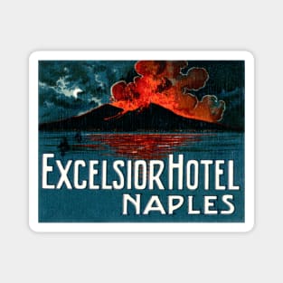 1921 Excelsior Hotel Naples Italy Magnet