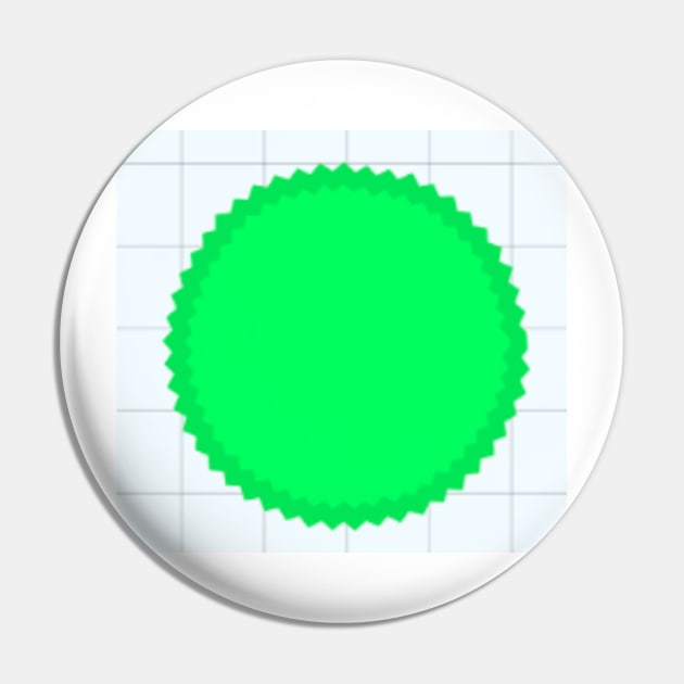 green spikeball Pin by swagduck