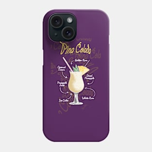 pinacolada recipe Phone Case