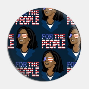 Kamala Harris For The People SMall Pin