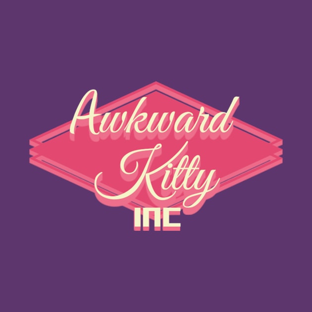 AwkwardKittyINC Logo by AwkwardKittyINC