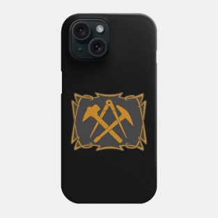 Roofer Craftsman Guild Sign Tradesman Phone Case