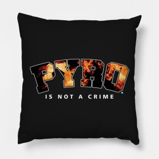 Pyrotechnics legalize shirt Pillow