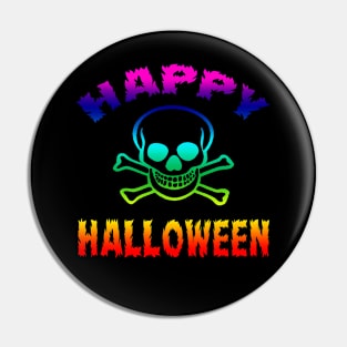 "Happy Halloween" Pin