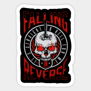 Falling In Reverse Stickers for Sale | TeePublic