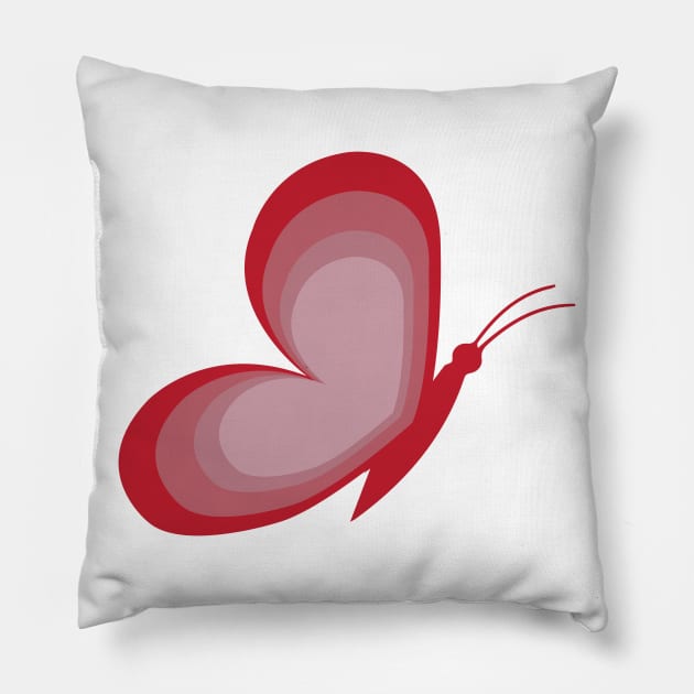 Butterfly lover Pillow by dddesign