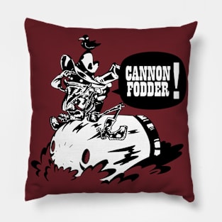 Cannon Fodder Pillow