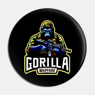 Pixel Gorilla Warfare Pin