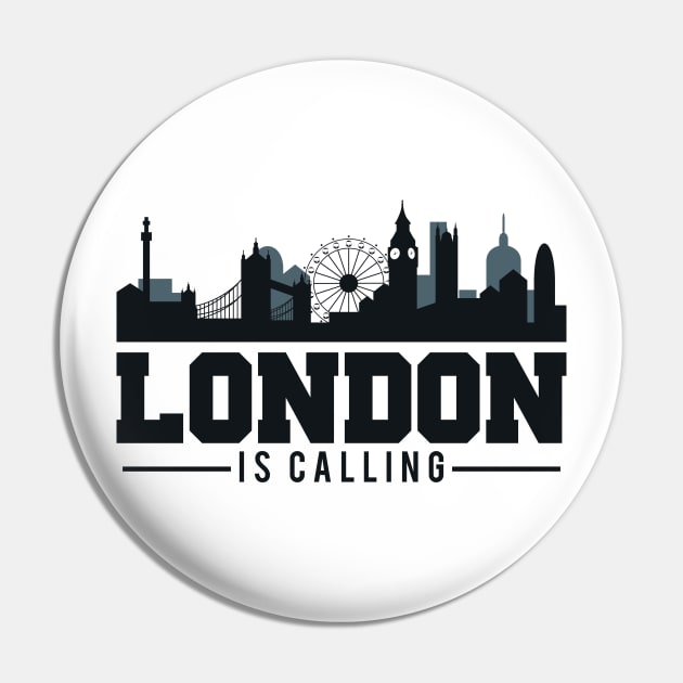 Awesome London Is Calling Skyline UK Pin by theperfectpresents