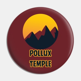 Pollux Temple Pin