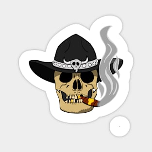 Western Skull Magnet