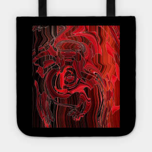 Digital abstract art 3.1 Tote