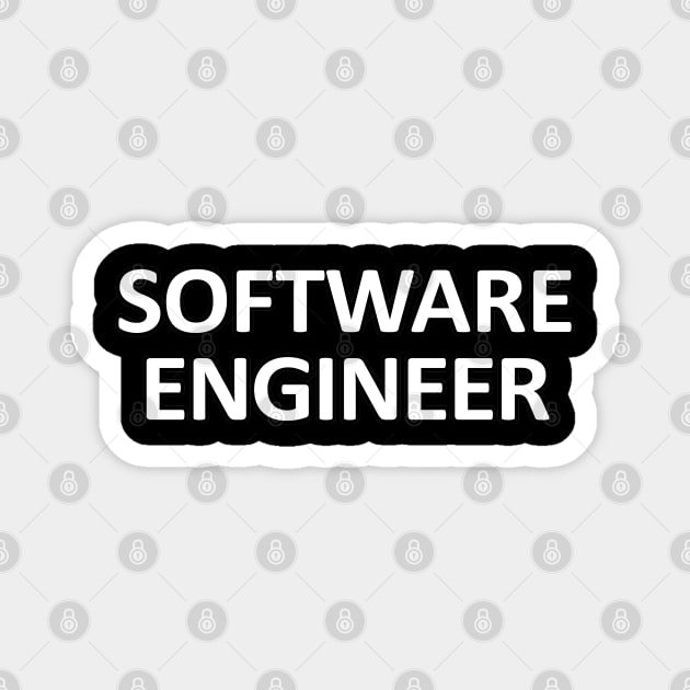 Software Engineer Magnet by ShopBuzz