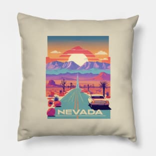 Nevada Vintage Design Pillow
