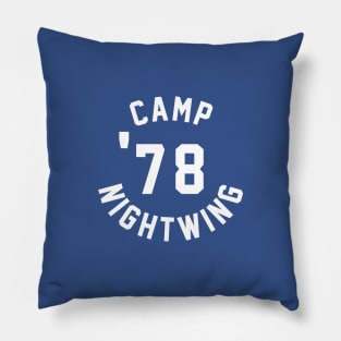 Camp Nightwing - 1978 Jersey Design Pillow