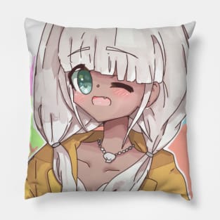 Angie art by Kībo-Kībo Pillow