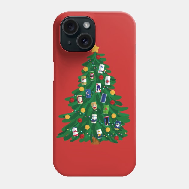 Merry Beermas for Beer lovers Phone Case by Sachpica