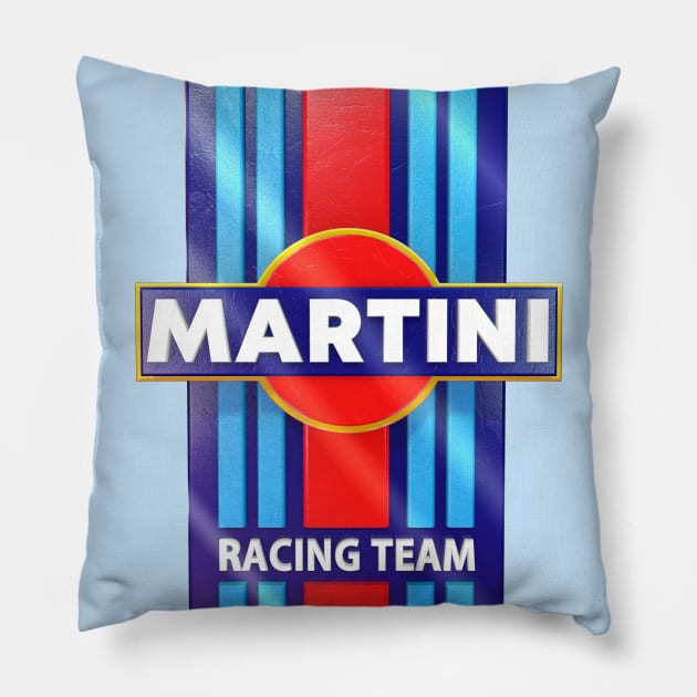 Martini racing Pillow by Nakano_boy