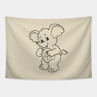 care bears elephants Tapestry