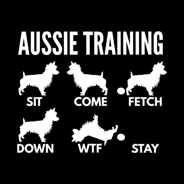 Aussie Training Australian Terrier Tricks by DoggyStyles