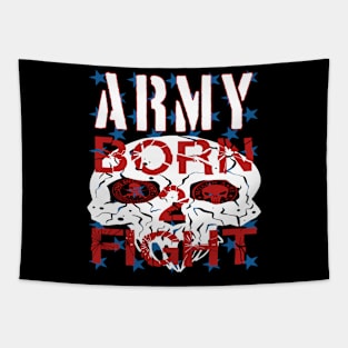 Army Born 2 Fight Tapestry