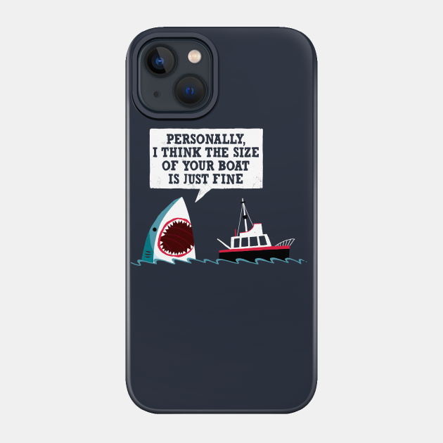 Polite Shark - Shark - Phone Case