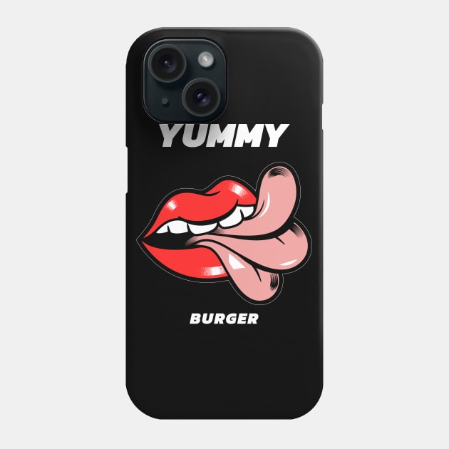 Yummy Burger Phone Case by Boga