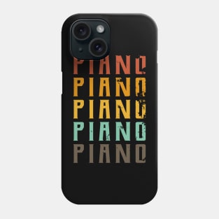 Piano typo, pianist gift idea Phone Case