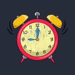 Alarm Clock Grunge T-Shirt